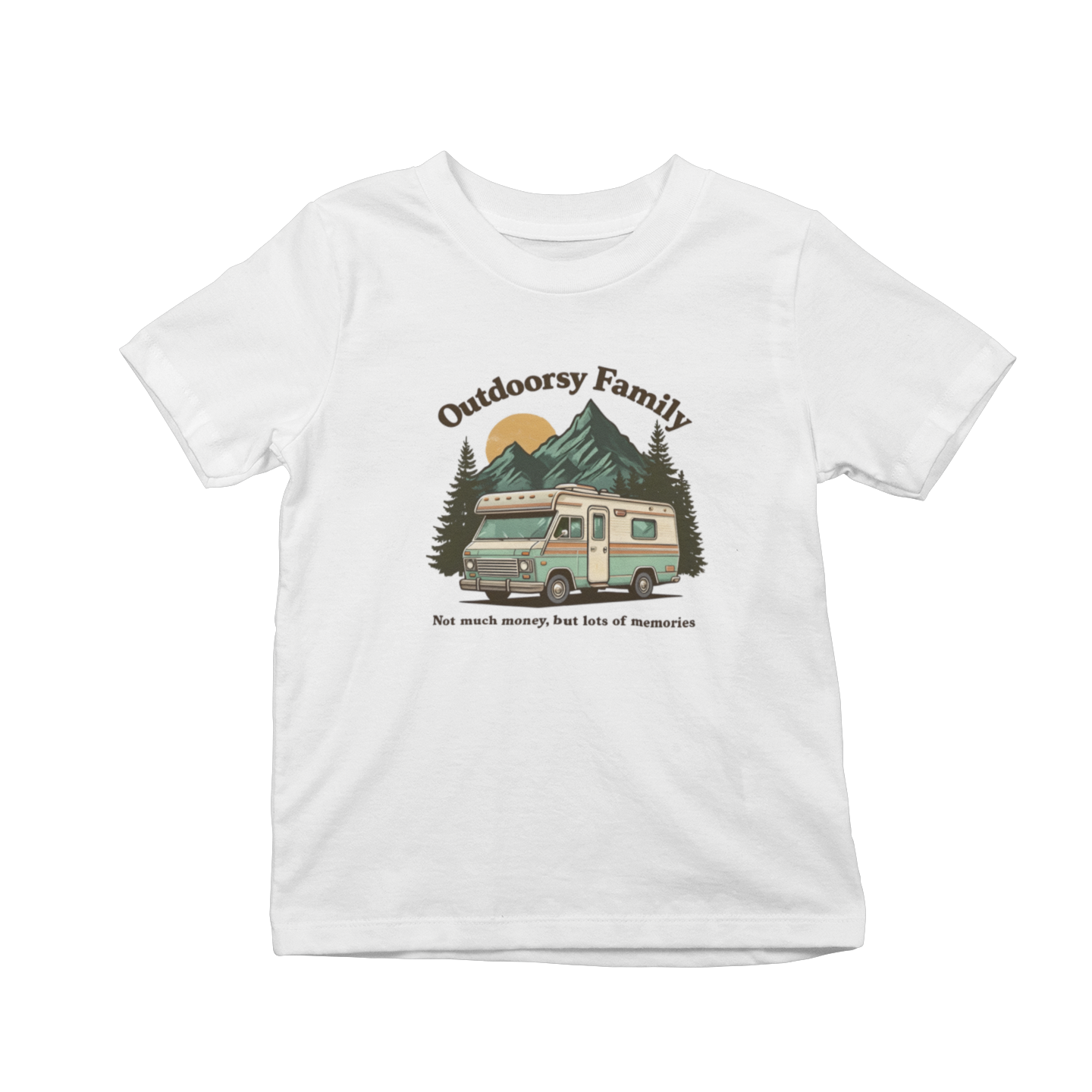 Outdoorsy Family Youth Tee