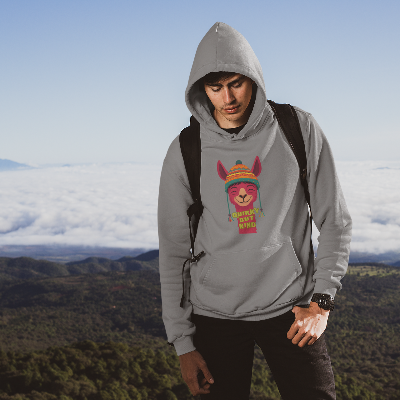 Quirky But Kind Unisex Hoodie