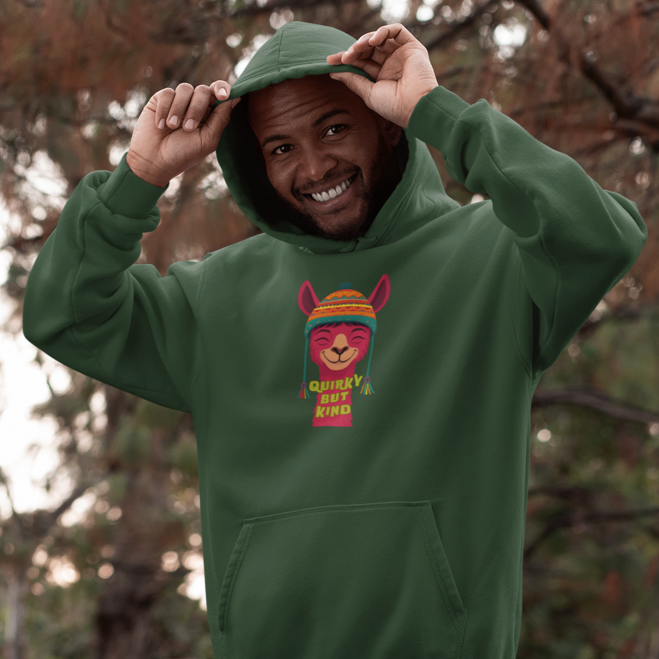 Quirky But Kind Unisex Hoodie