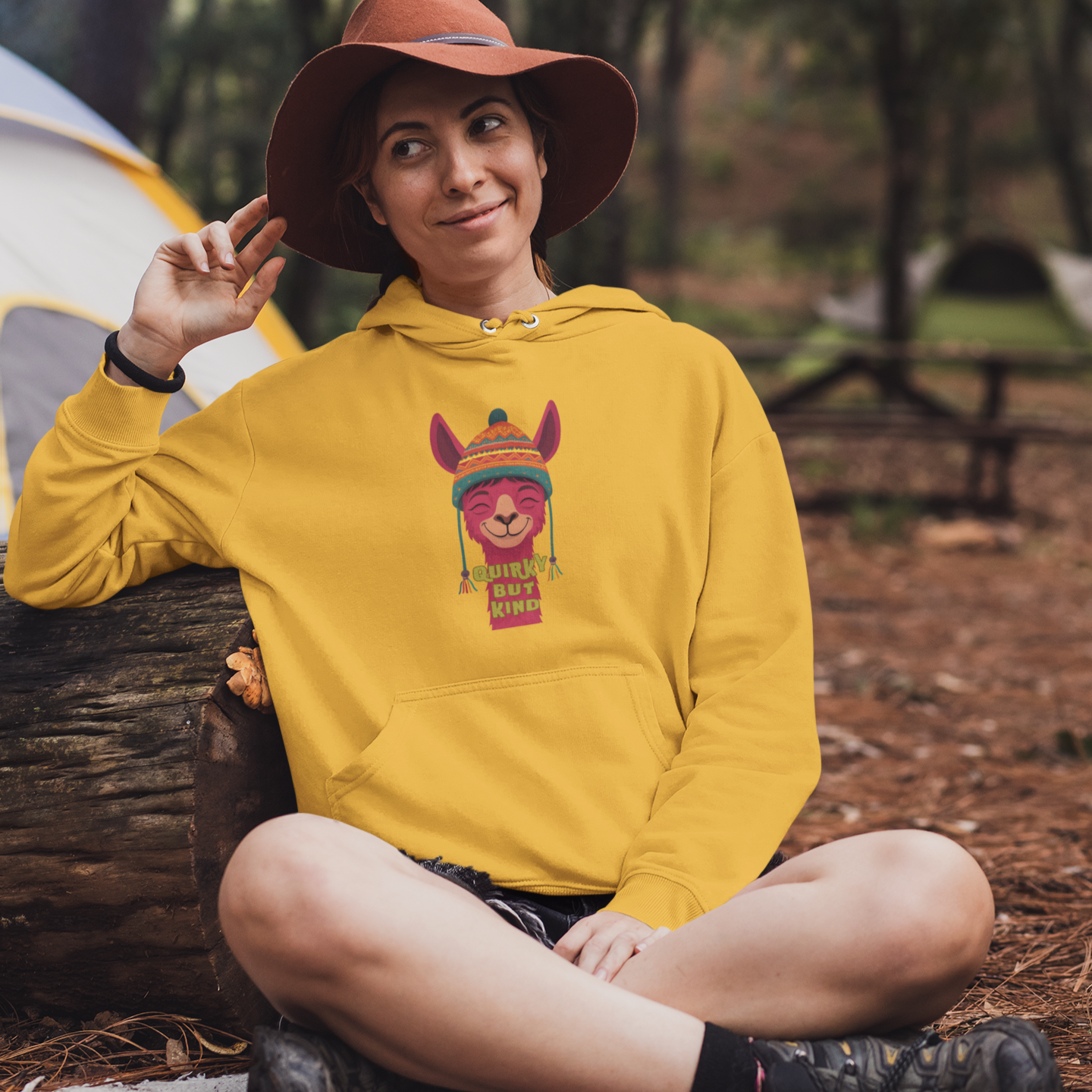 Quirky But Kind Unisex Hoodie