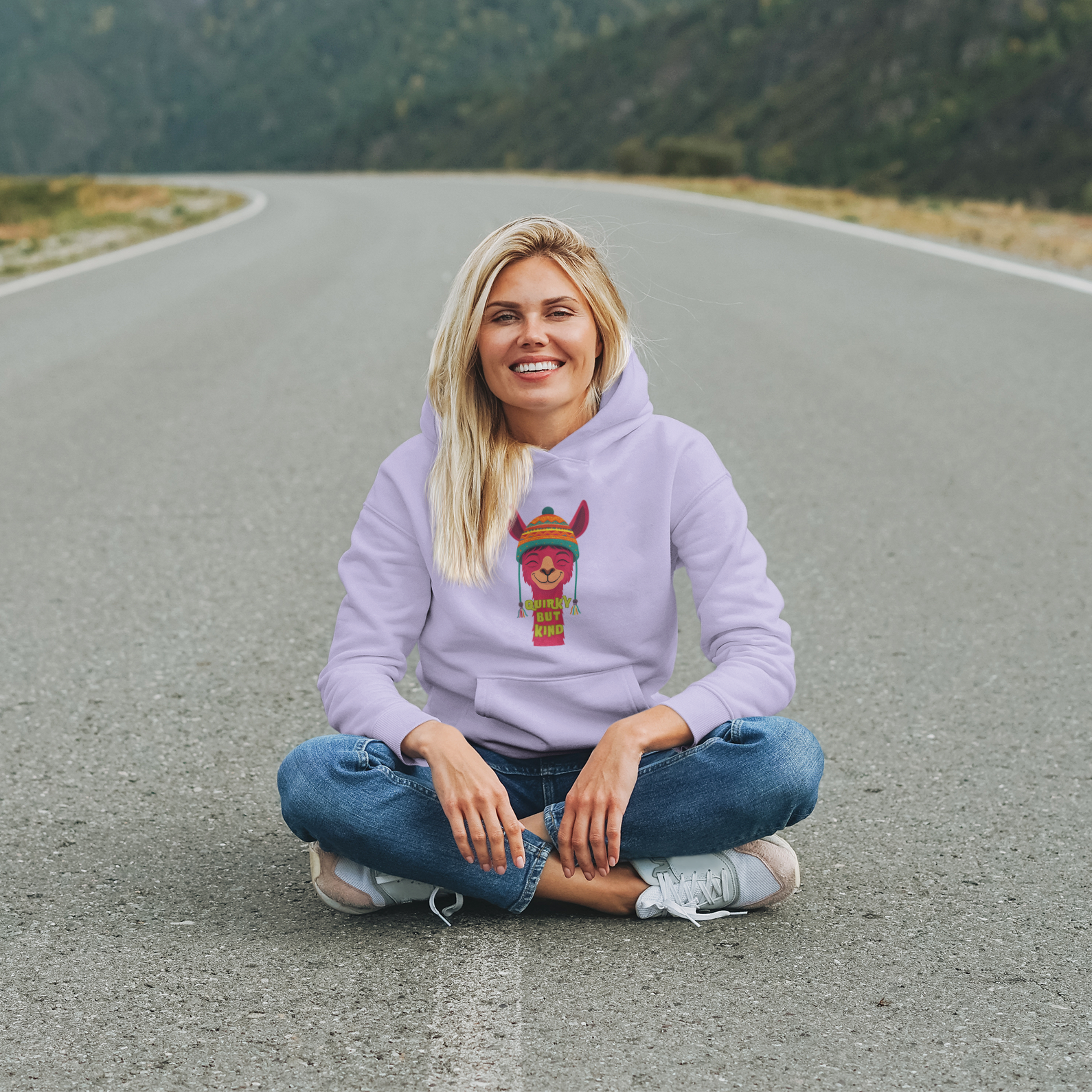 Quirky But Kind Unisex Hoodie