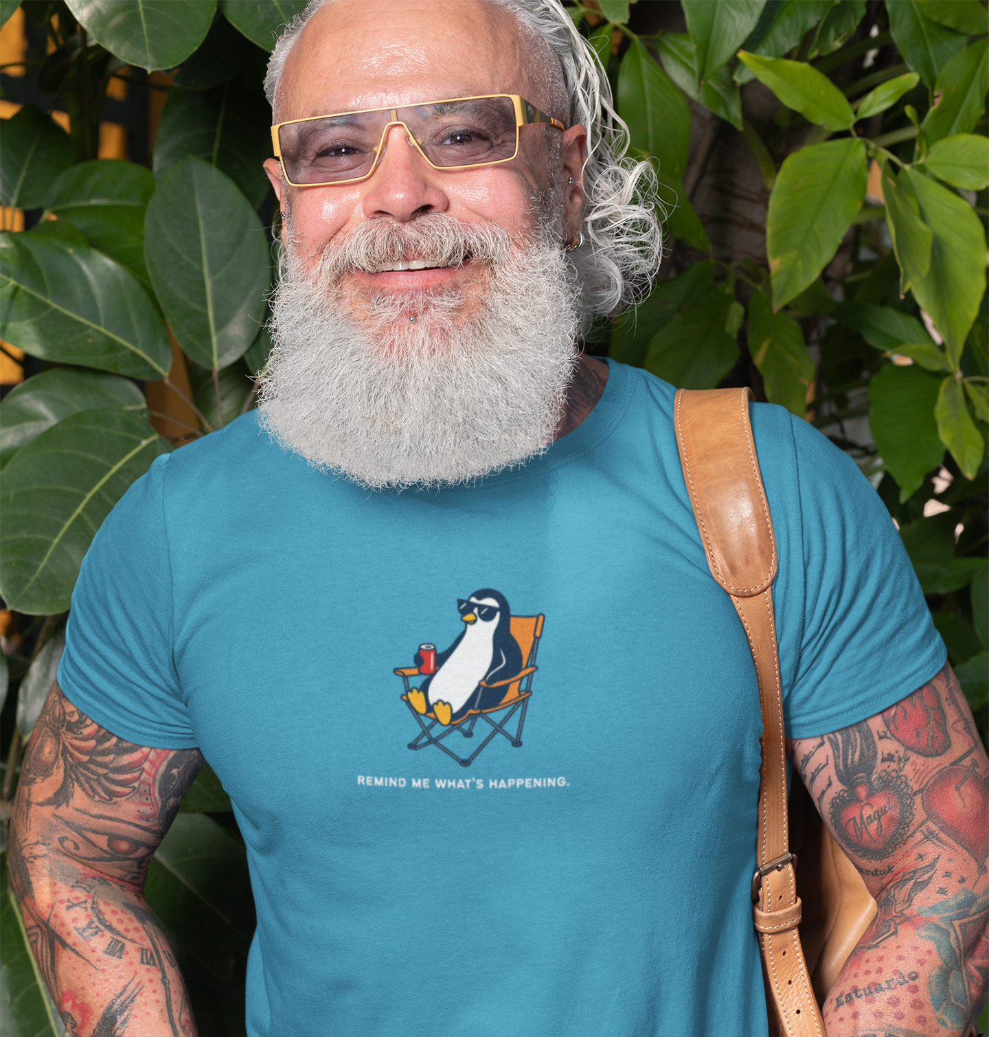 Remind Me What Is Happening Penguin Tee