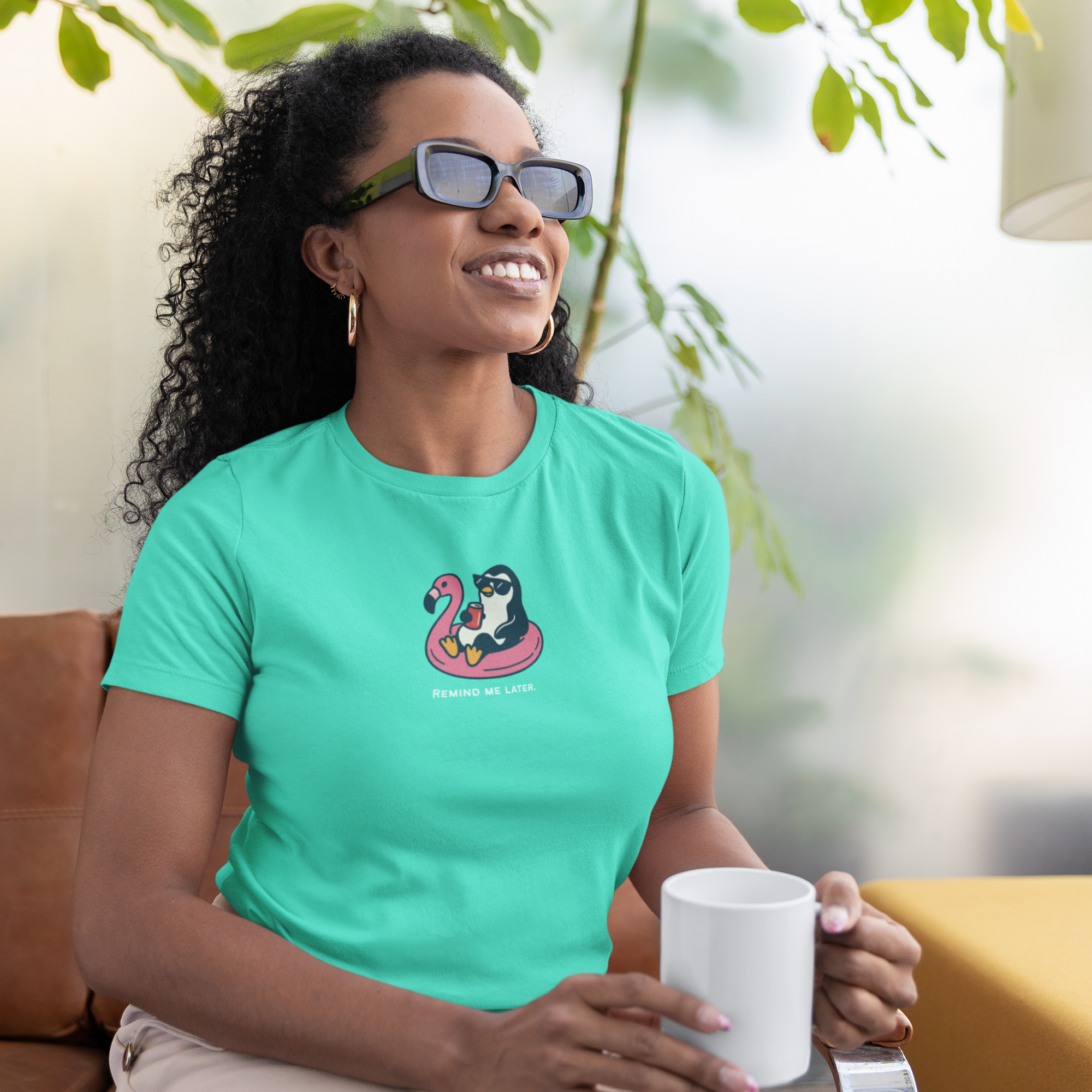 Remind Me Later Penguin Tee