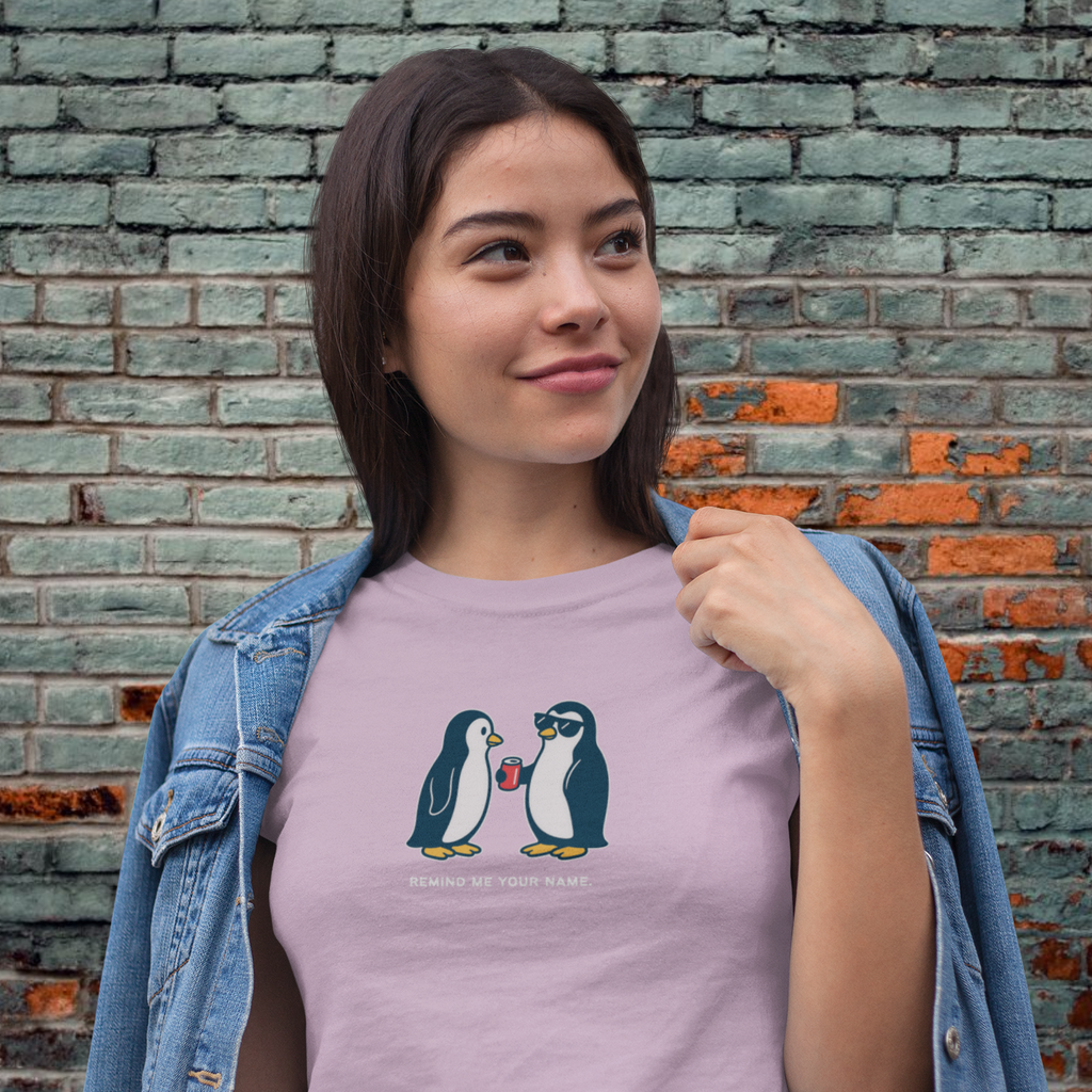 Remind Me Your Name Penguin Tee