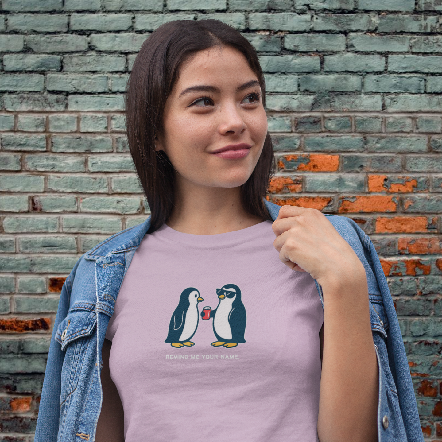 Remind Me Your Name Penguin Tee