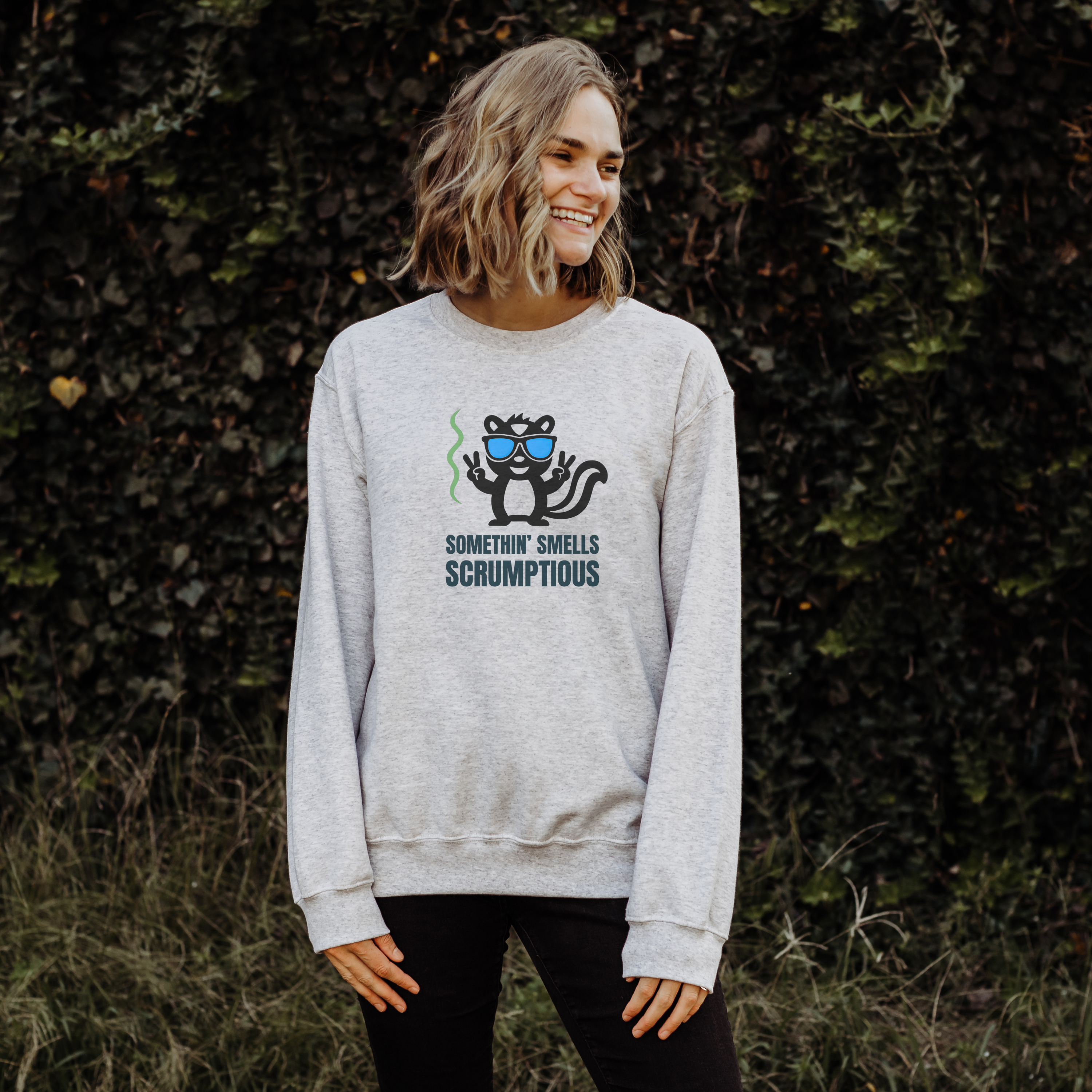 Somethin’ Smells Scrumptious Unisex Sweatshirt