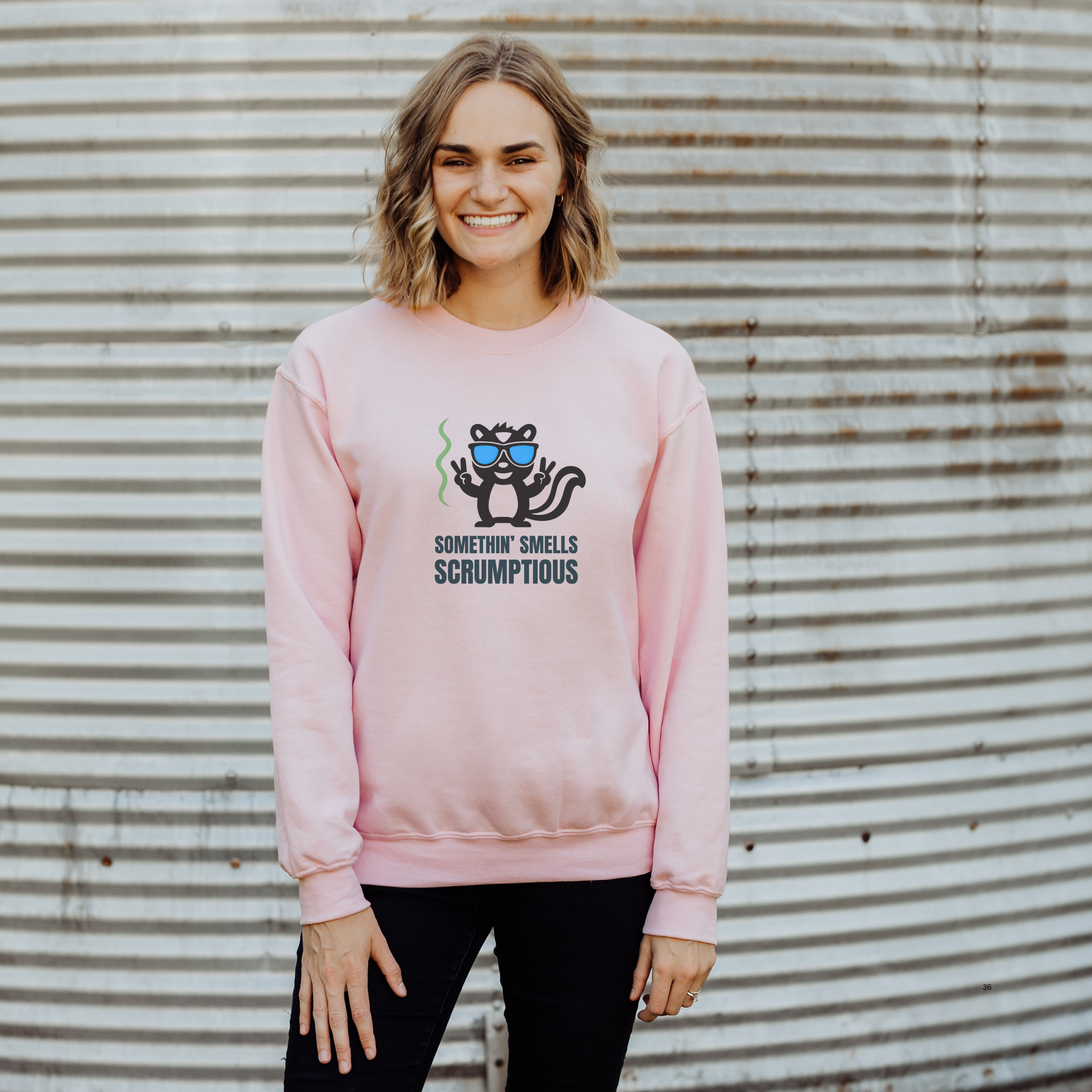 Somethin’ Smells Scrumptious Unisex Sweatshirt