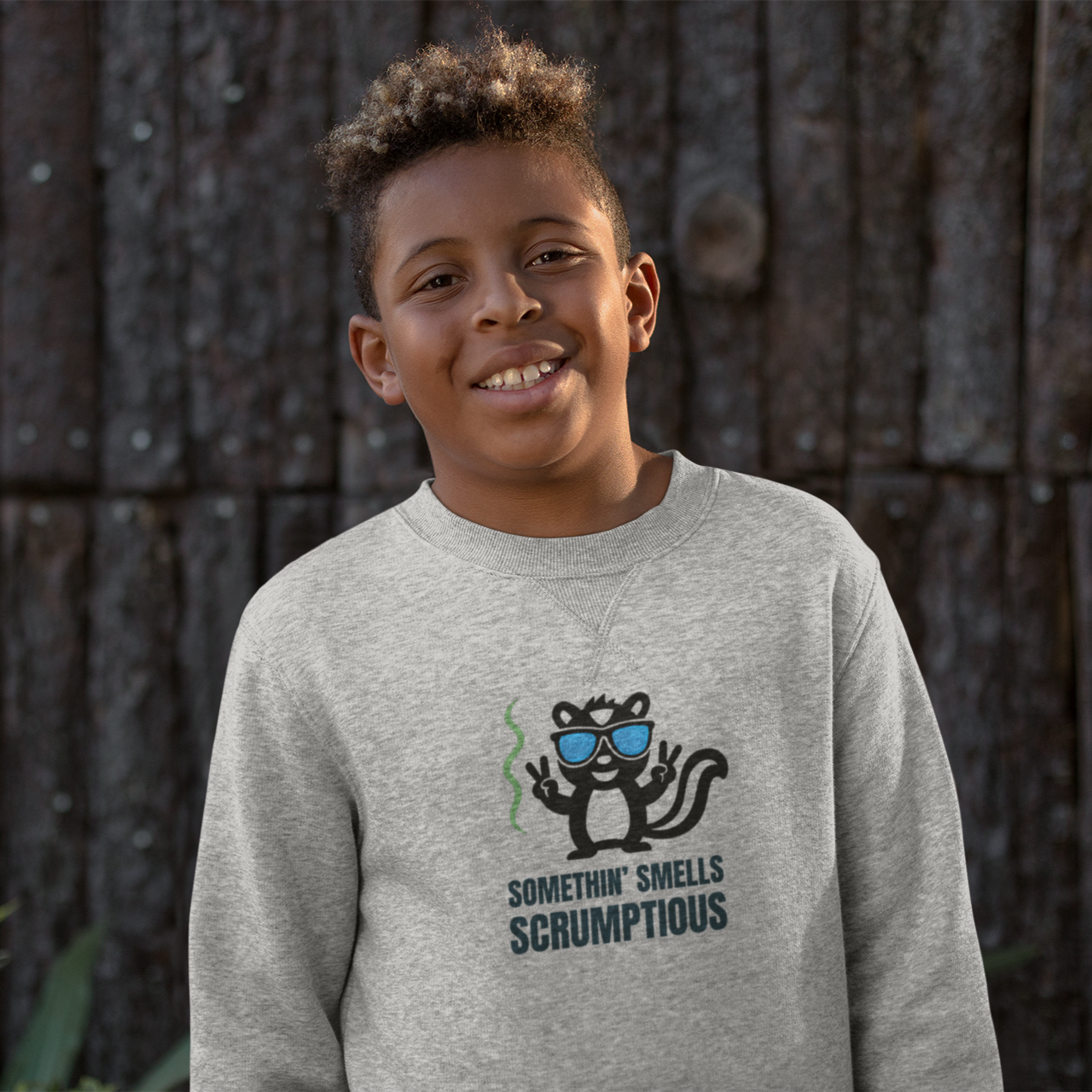 Somethin’ Smells Scrumptious Youth Sweatshirt