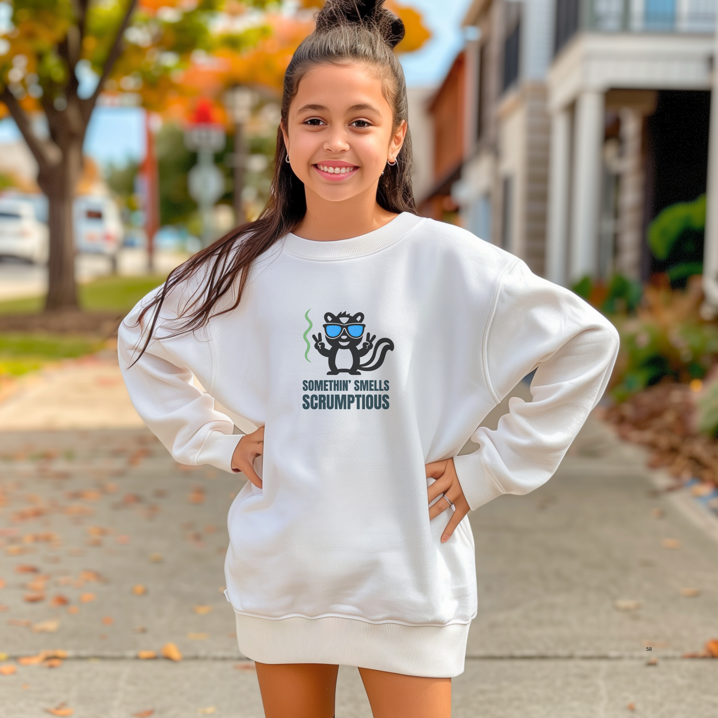 Somethin’ Smells Scrumptious Youth Sweatshirt