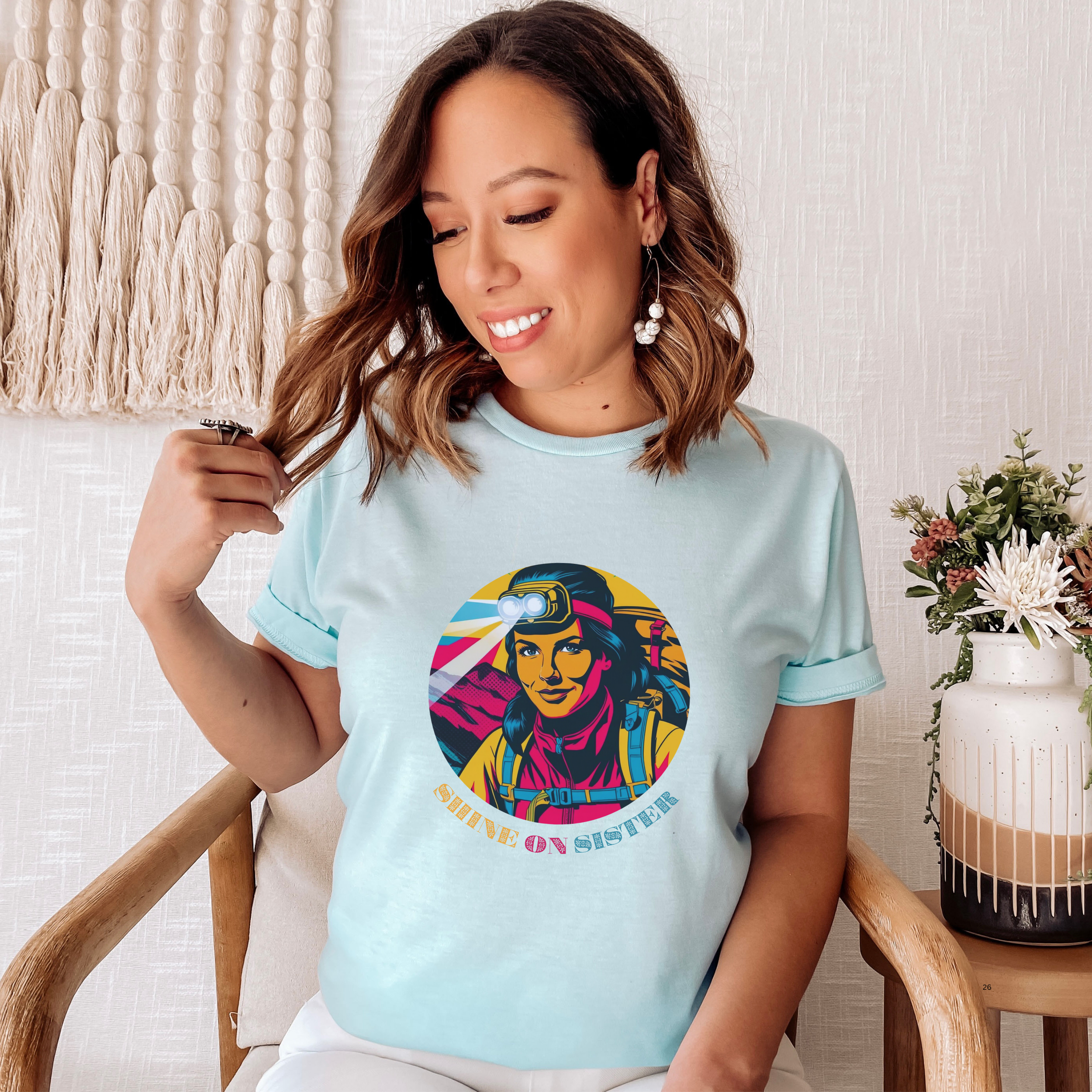 Shine On Sister Headlamp Tee