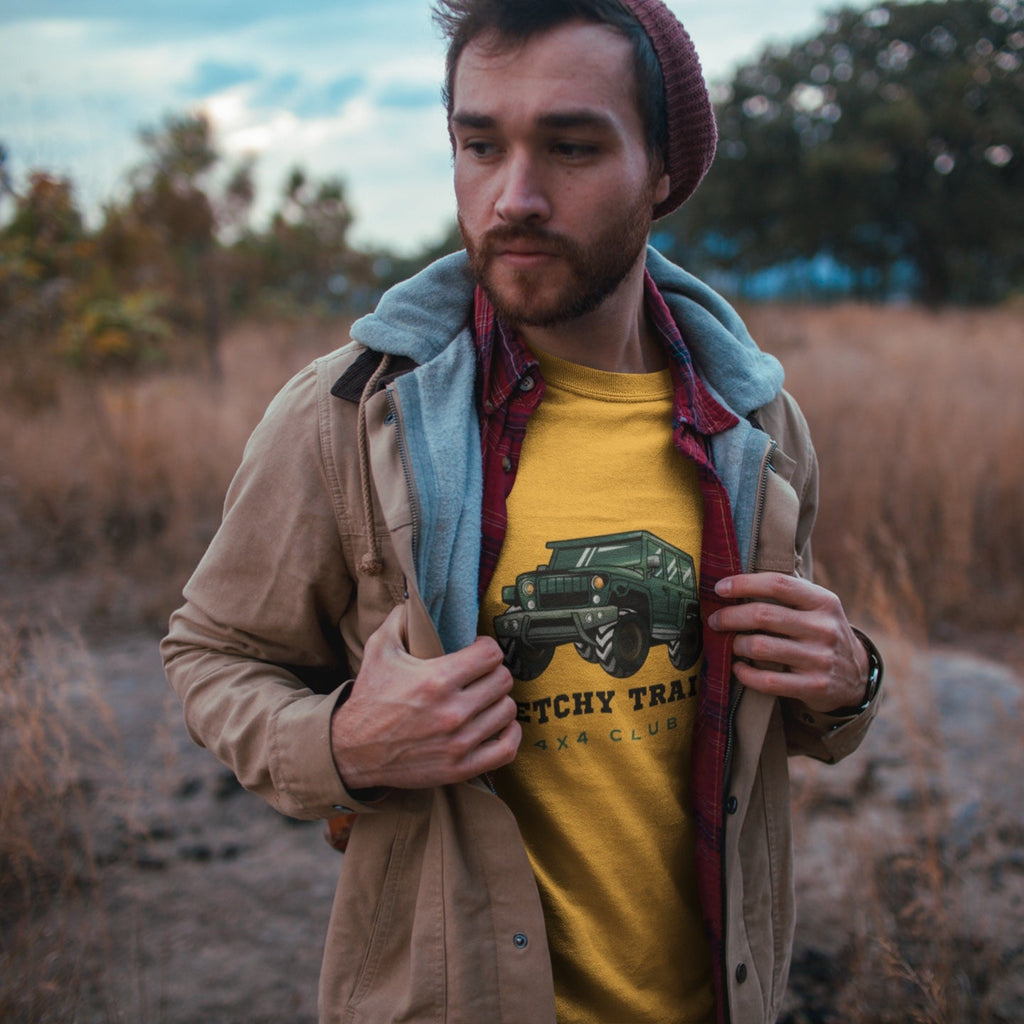 Sketchy Trails 4x4 Club Unisex Tee