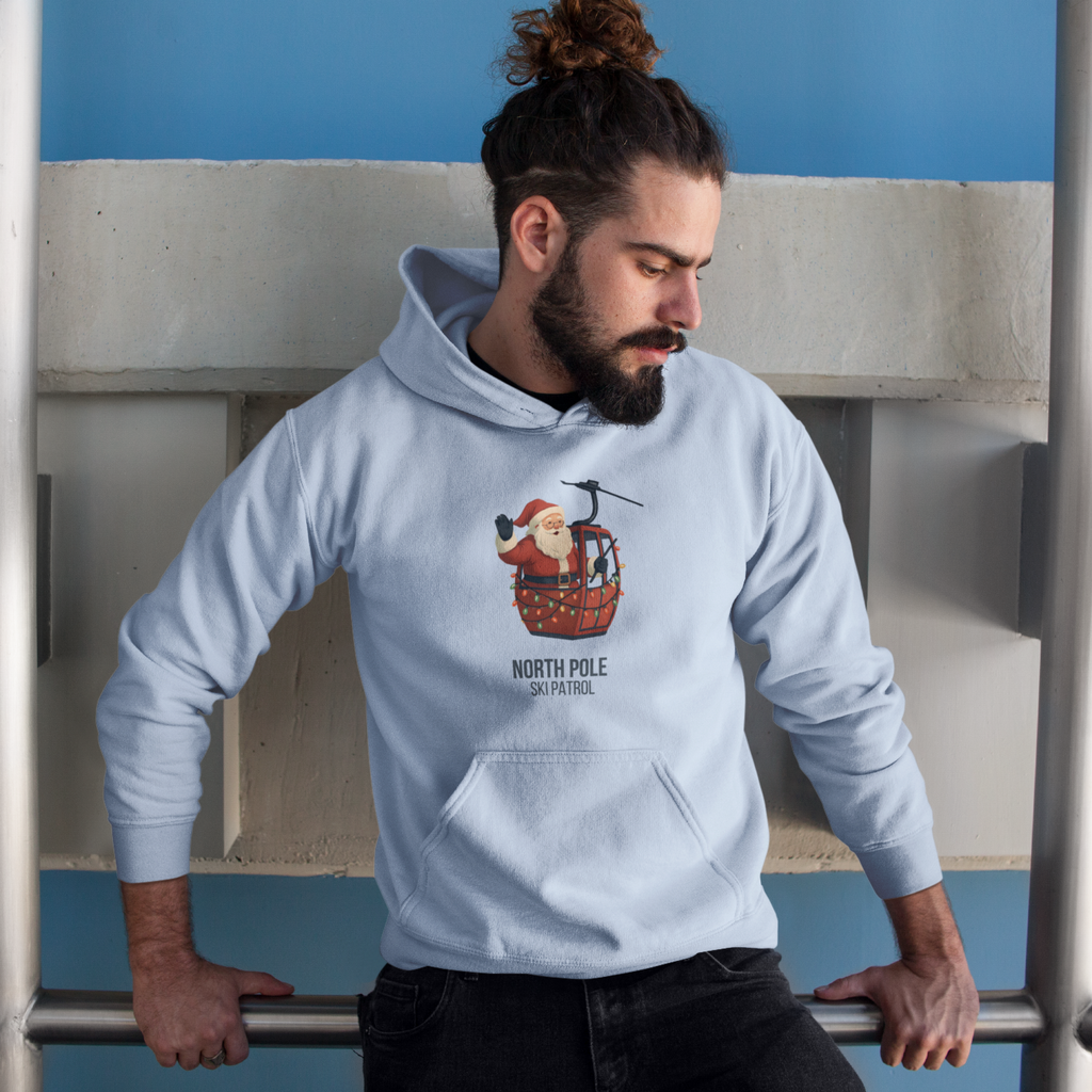 North Pole Ski Patrol Unisex Hoodie