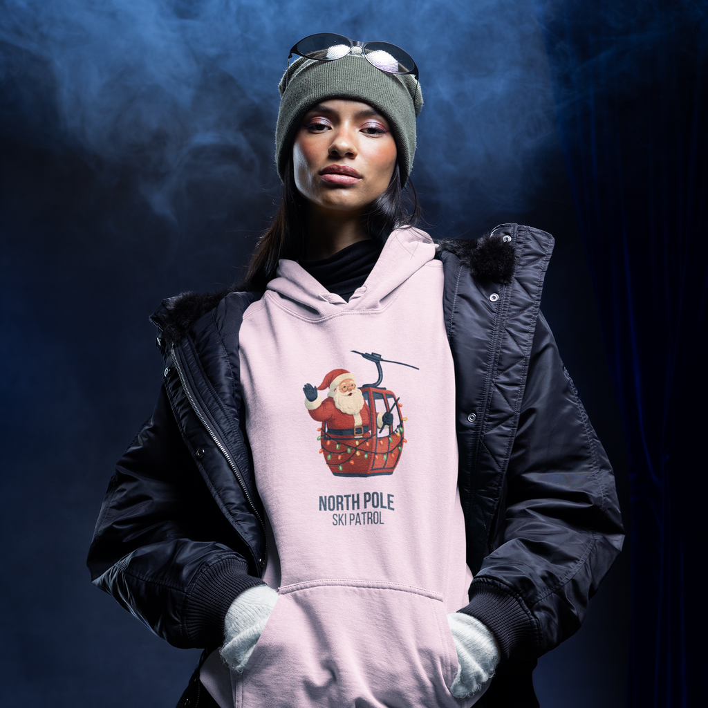 North Pole Ski Patrol Unisex Hoodie