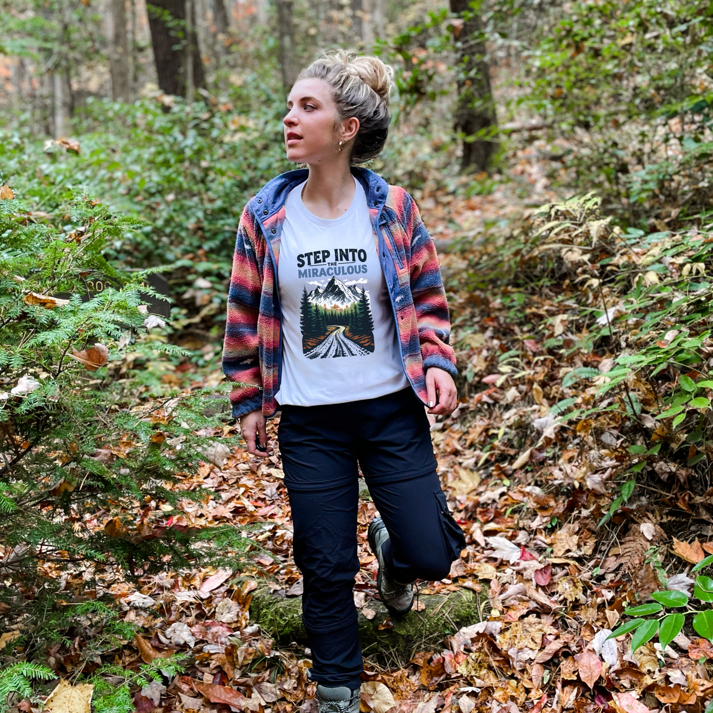 Step Into The Miraculous Mountains Unisex Tee