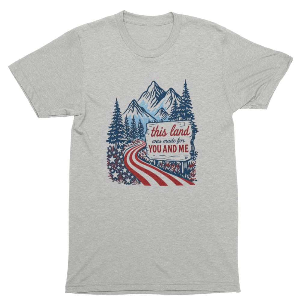 This Land Was Made For You And Me Mountain Tee