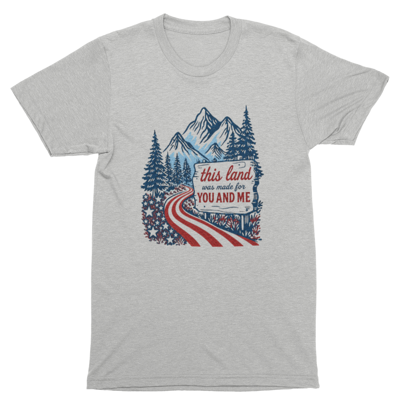 This Land Was Made For You And Me Mountain Tee