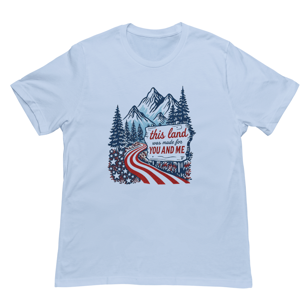 This Land Was Made For You And Me Mountain Tee