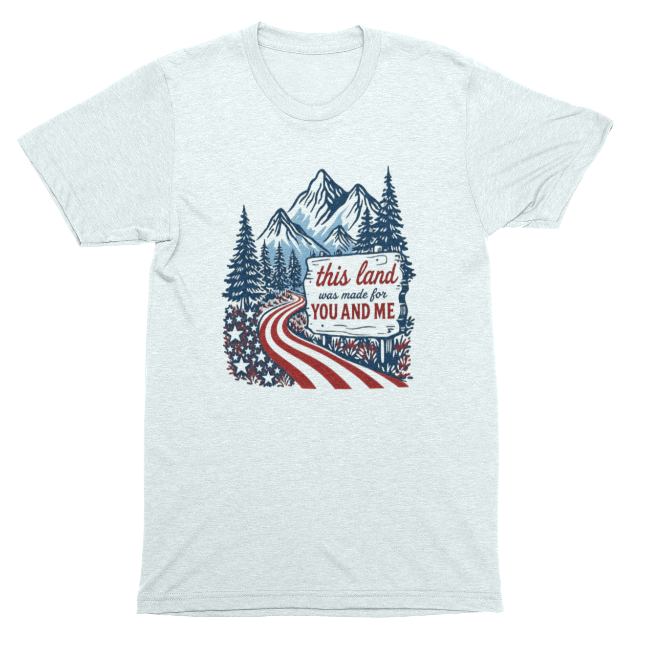 This Land Was Made For You And Me Mountain Tee