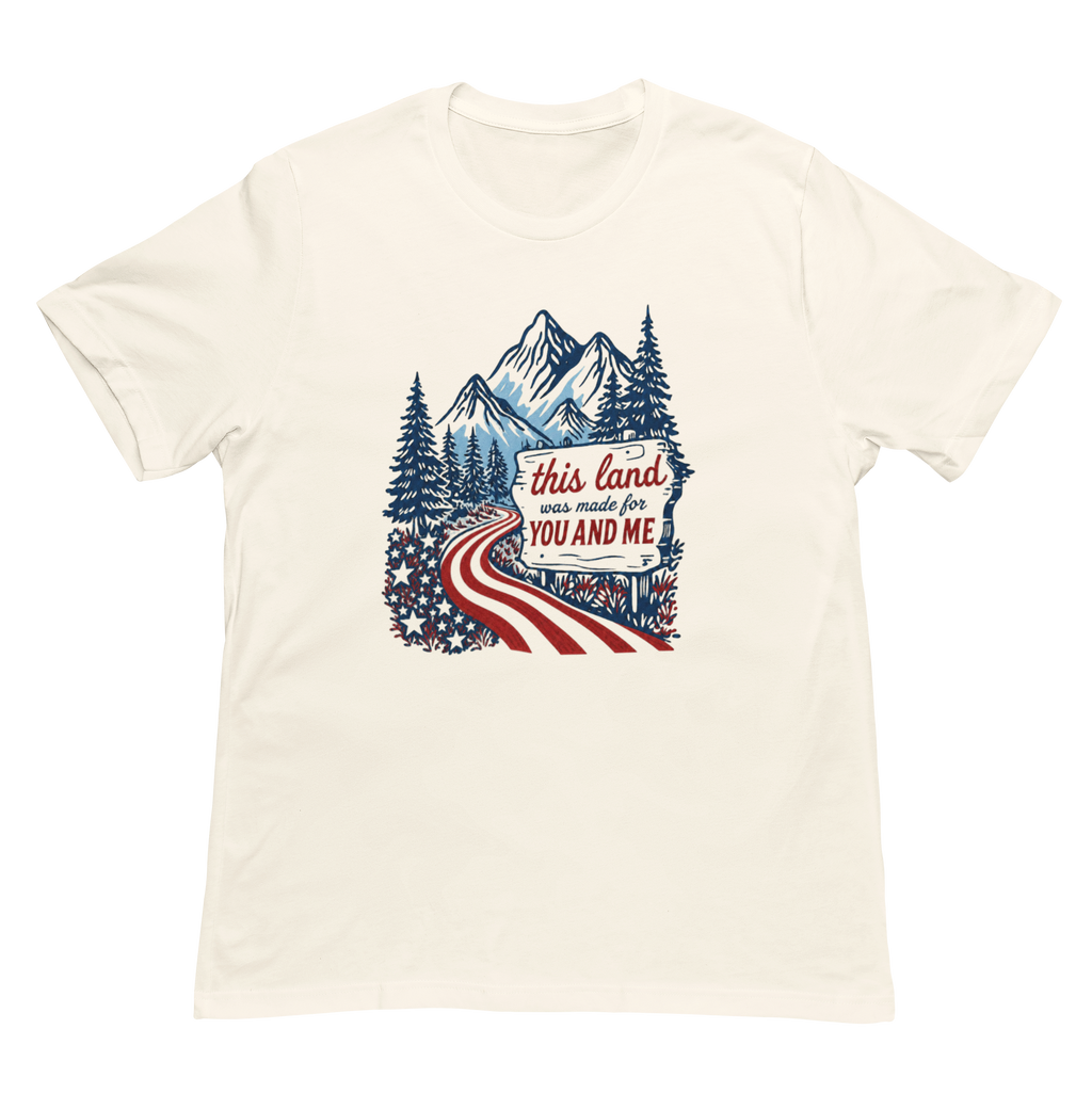 This Land Was Made For You And Me Mountain Tee