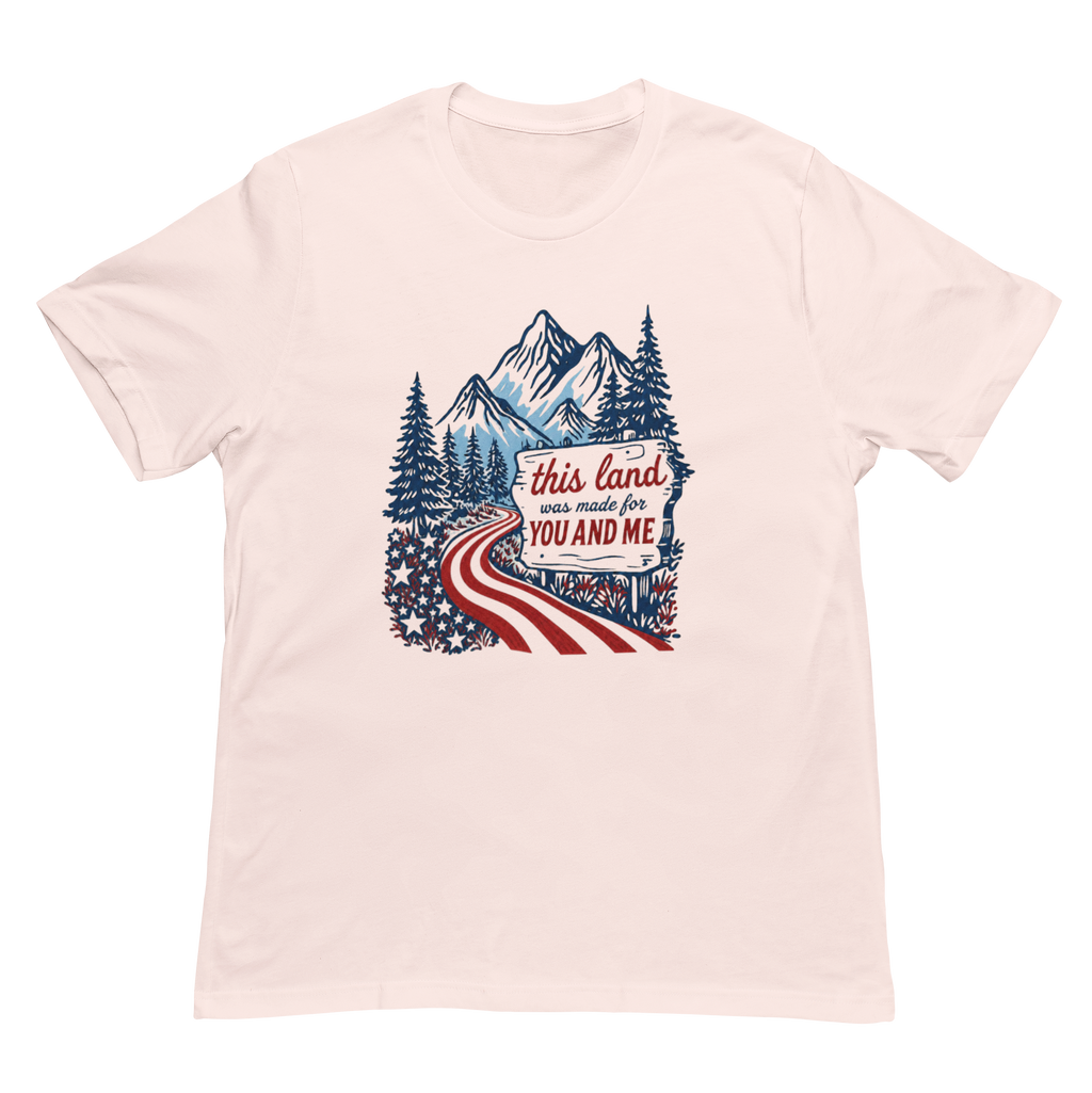 This Land Was Made For You And Me Mountain Tee