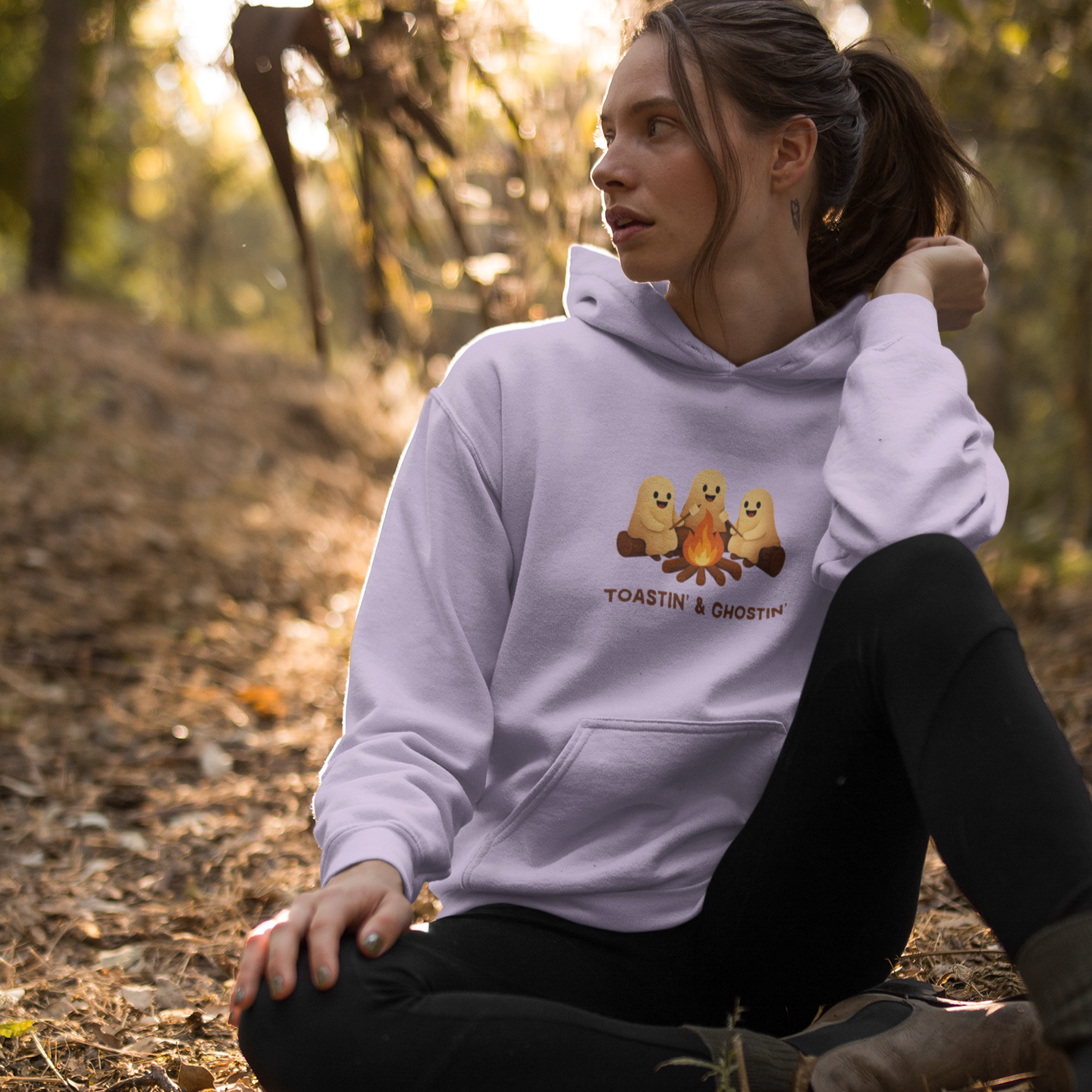 Toastin' & Ghostin' Unisex Hoodie