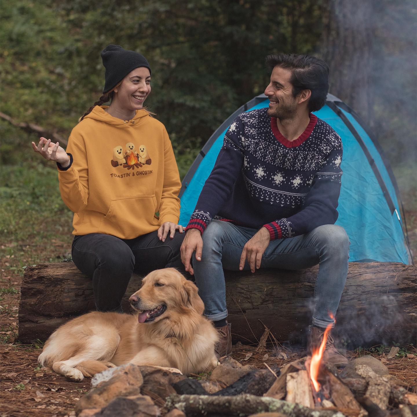 Toastin' & Ghostin' Unisex Hoodie