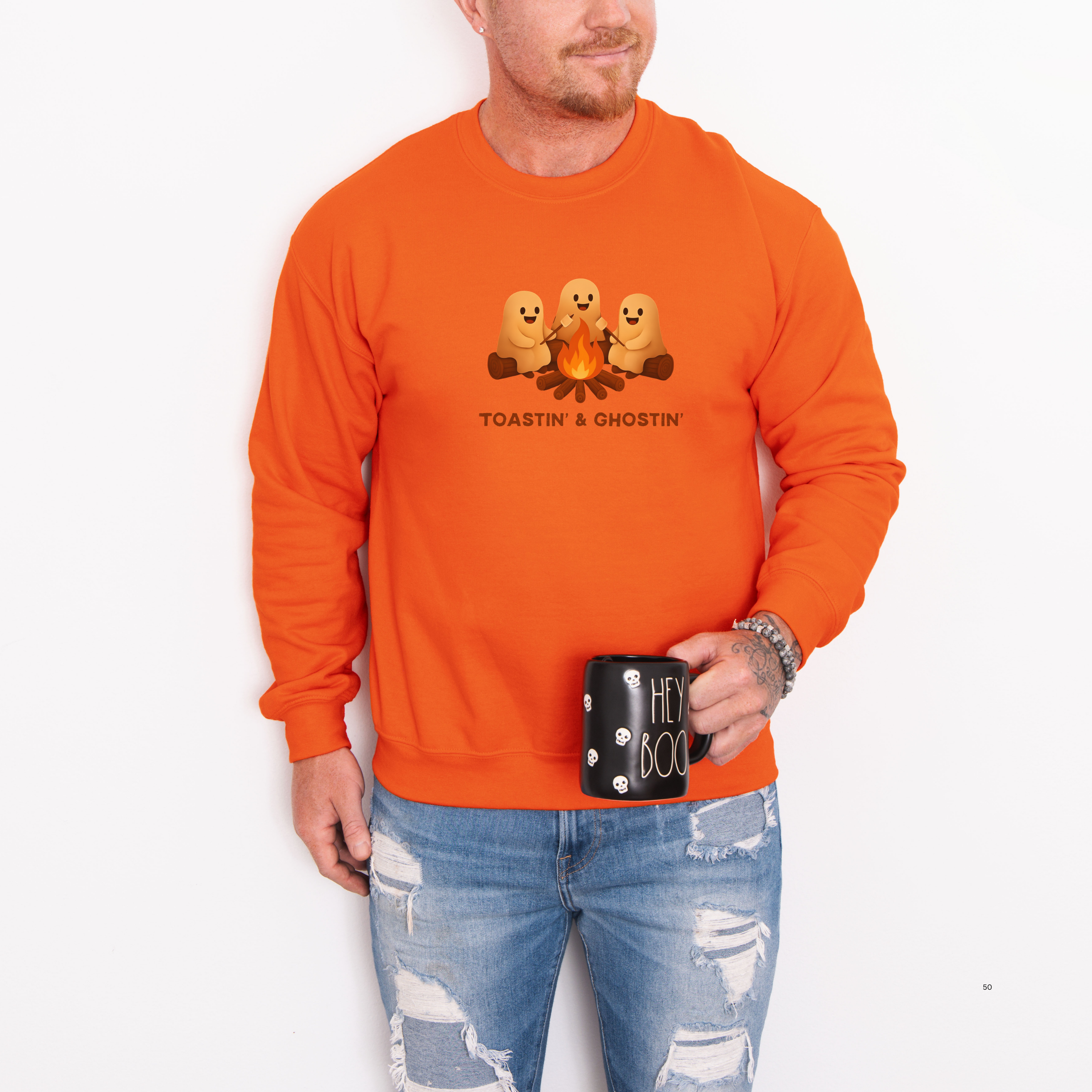 Toastin' & Ghostin' Unisex Sweatshirt