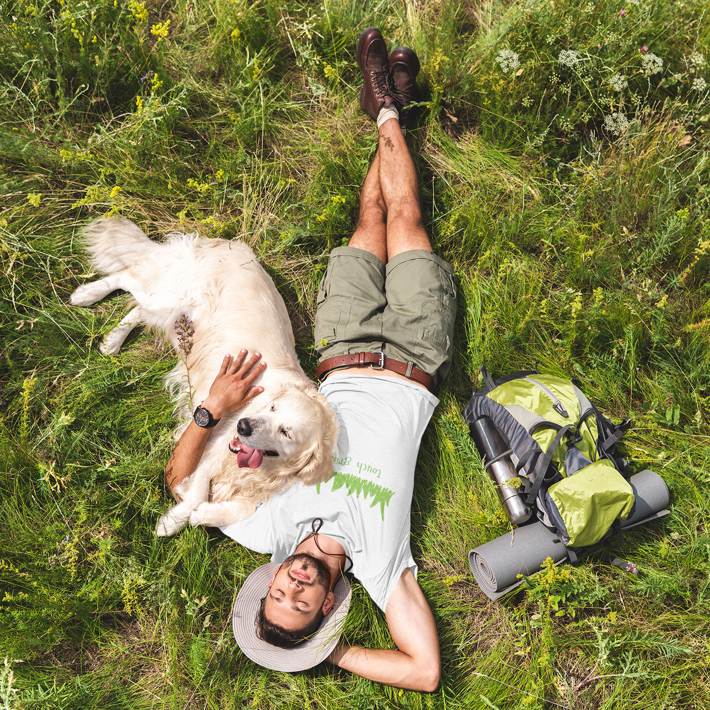 Touch Grass Unisex Tee