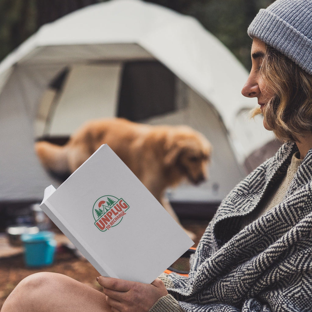 Unplug To Recharge Sticker