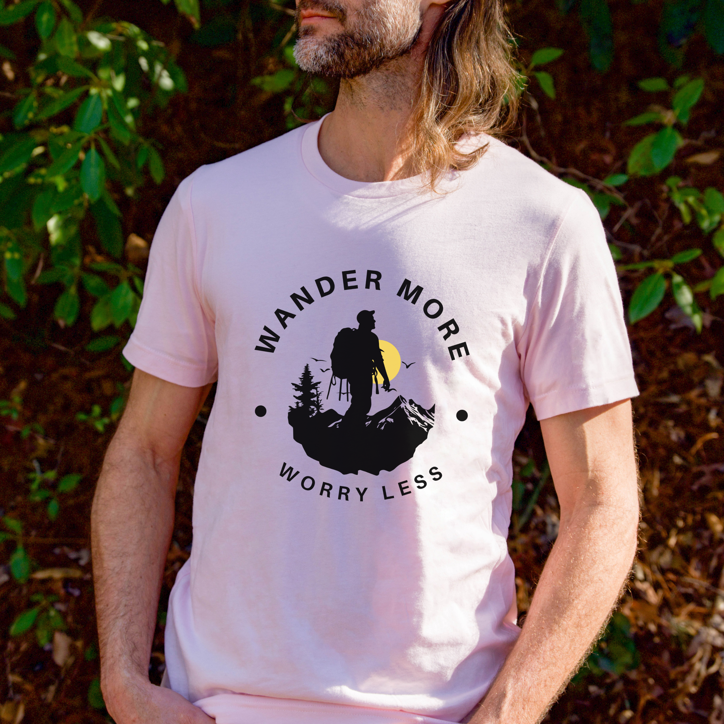 Wander More Worry Less Unisex Tee
