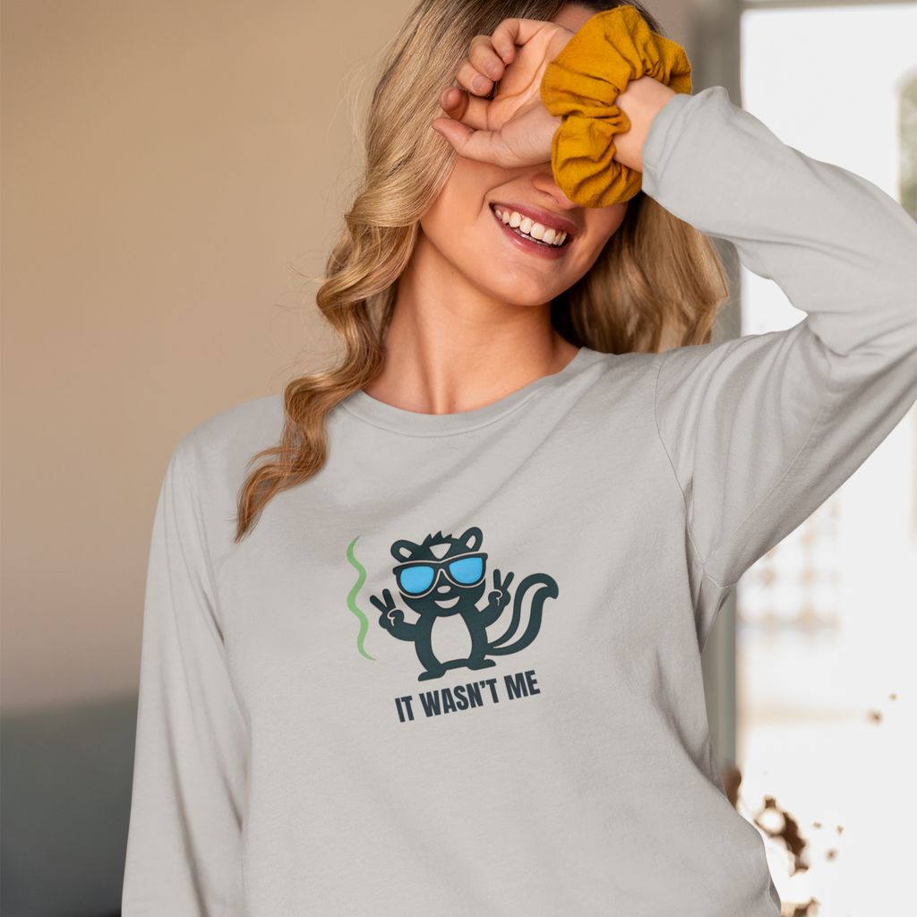 It Wasn't Me Long Sleeve Unisex Tee