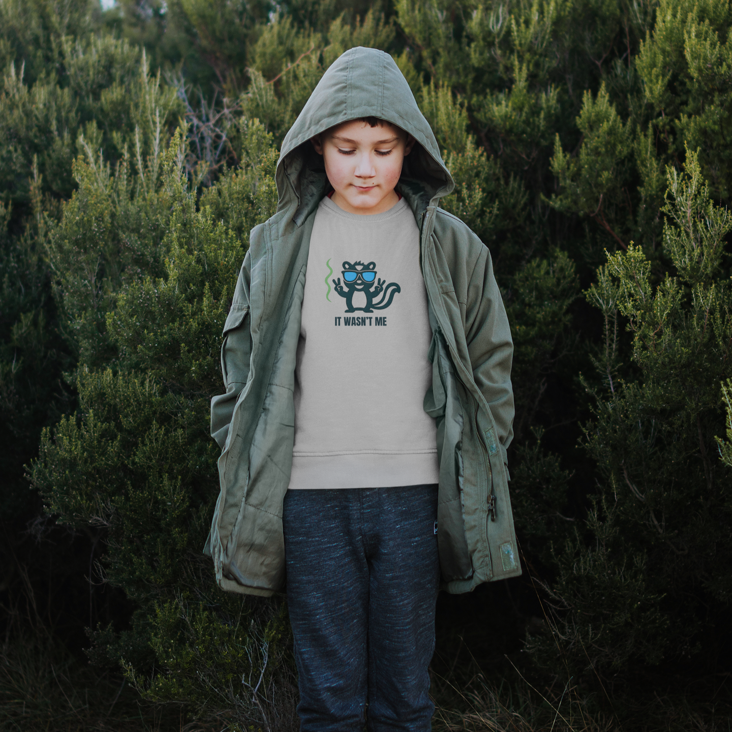 It Wasn't Me Youth Sweatshirt