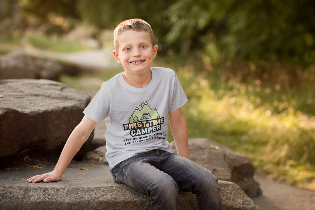 First Time Camper Youth Tee