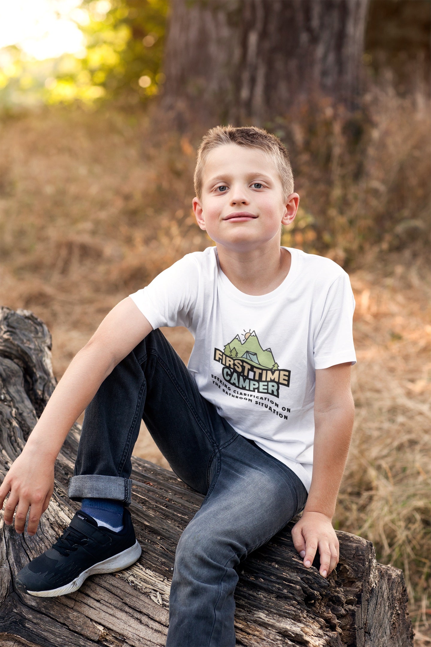 First Time Camper Youth Tee