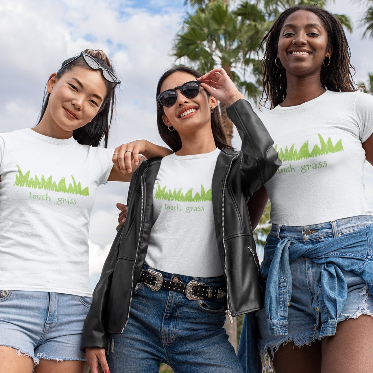 Touch Grass Youth Tee