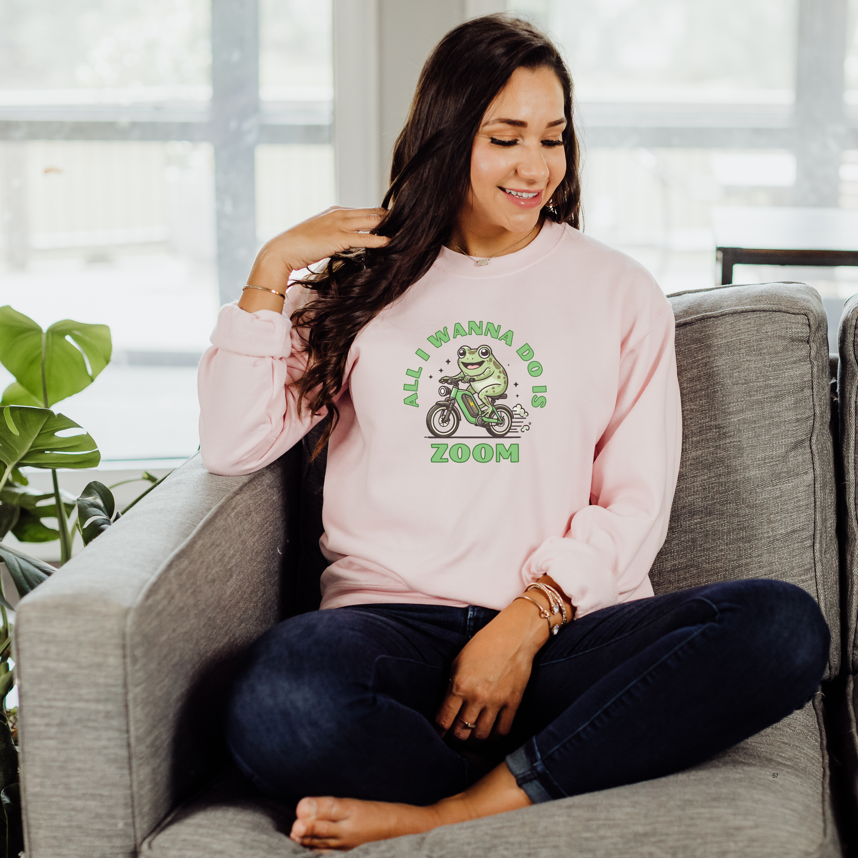 All I Wanna Do is Zoom Unisex Sweatshirt