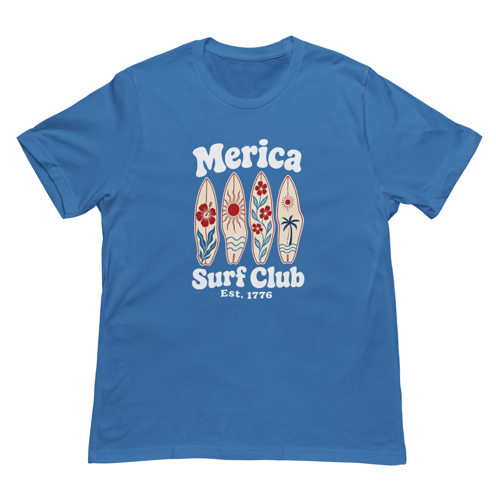 Merica Surf Club 1776 Unisex Tee